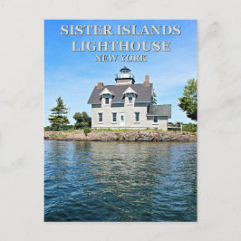 Zuster Islands Lighthouse, Briefkaart New York