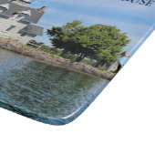 Zuster Islands Lighthouse, New York Cutting Board Snijplank (Hoek)