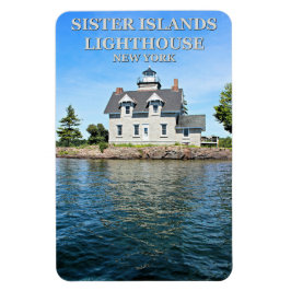 Zuster Islands Lighthouse, New York Flexi Magnet Magneet