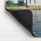 Zuster Islands Lighthouse, New York Mousepad Muismat (Hoek)