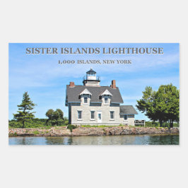 Zuster Islands Lighthouse, Stickers van New York