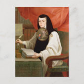 zuster Juana Ines de la Cruz Briefkaart (Voorkant)