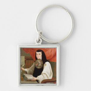 zuster Juana Ines de la Cruz Sleutelhanger