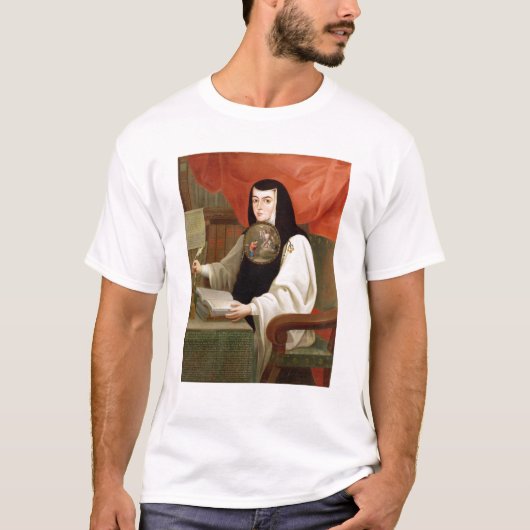 zuster Juana Ines de la Cruz T-shirt (Voorkant)