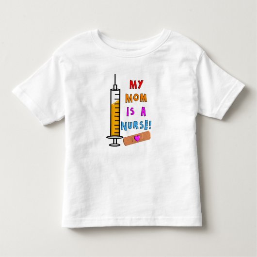 Zuster Kinder T-Shirts Mijn moeder is verpleegster (Voorkant)