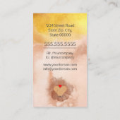 Zuster/kinderverpleegkundige/verzorger Visitekaartje (Achterkant)