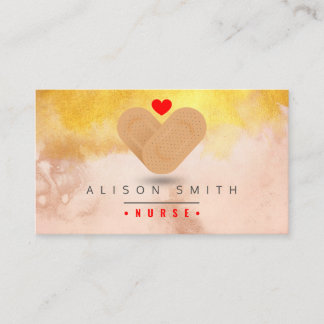 Zuster/kinderverpleegkundige/verzorger Visitekaartje