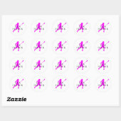 Zuster Lax? Ronde Sticker (Vel)