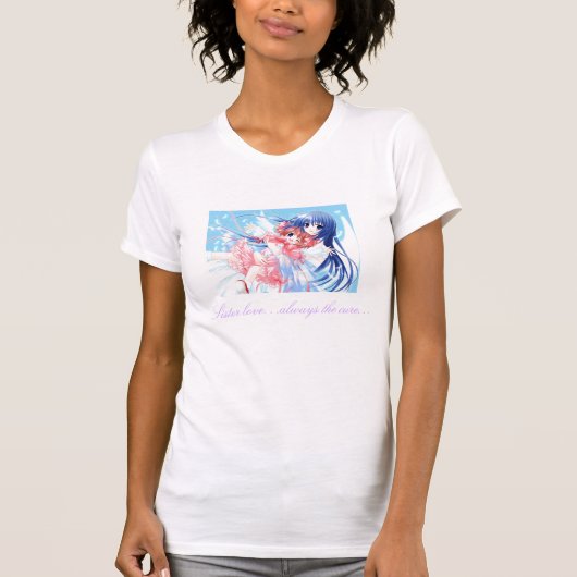Zuster liefde. . .alway... t-shirt (Voorkant)