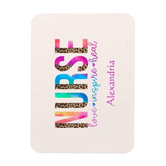 Zuster - Liefde, Inspire, Heal Magneet (Verticaal)