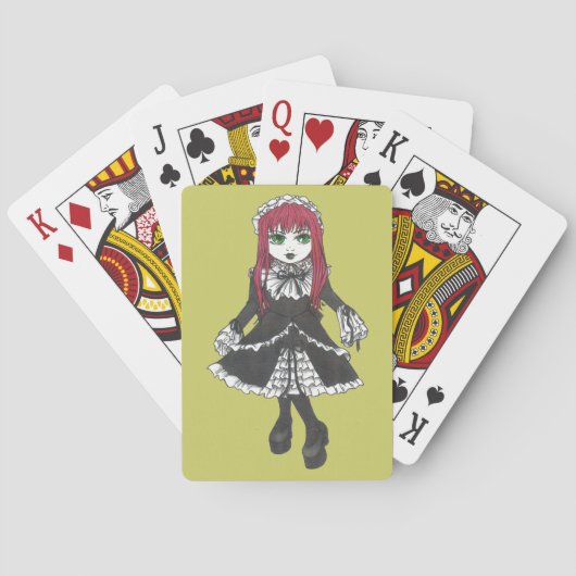 Zuster Lilith Speelkaarten (Achterkant)