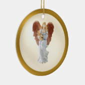 Zuster Living Angel-versiering Keramisch Ornament (Rechts)