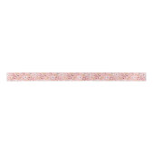Zuster Love Print Pink Background Satijnen Lint (Voorkant)
