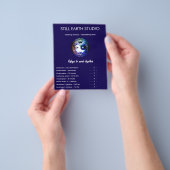 Zuster Maan | Yin Yang Design Flyer (Hand)