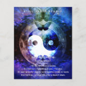 Zuster Maan | Yin Yang Design Flyer (Achterkant)