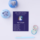 Zuster Maan | Yin Yang Design Flyer (Enkel)