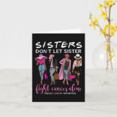 Zuster mag niet alleen borstkanker bestrijden kaart (Gele Bloem)