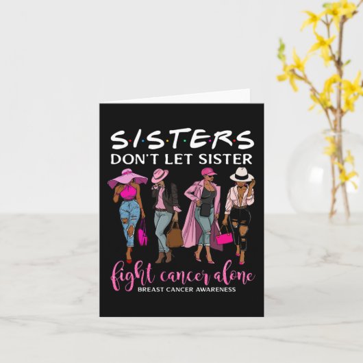 Zuster mag niet alleen borstkanker bestrijden kaart (Gele Bloem)