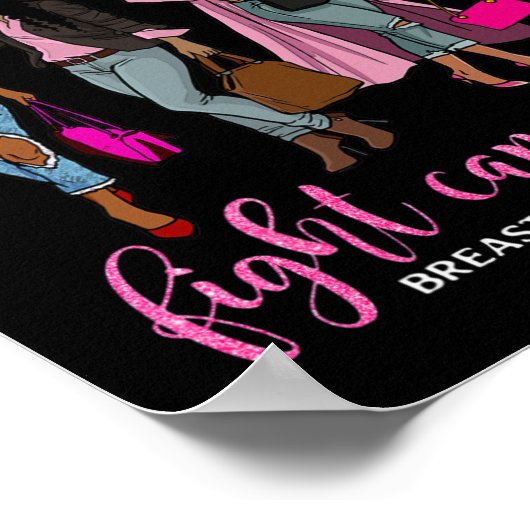 Zuster mag niet alleen borstkanker bestrijden poster (Hoek)