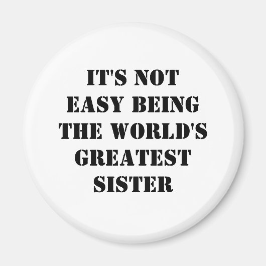 zuster magneet (Voorkant)