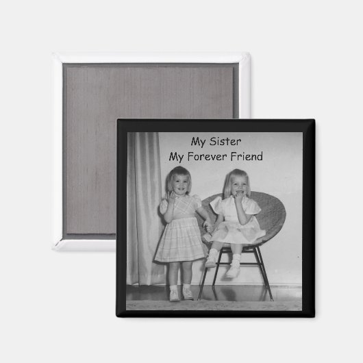  zuster Magnet (Voorkant / Achterkant)