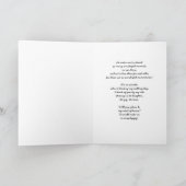 Zuster Maid of Honor Invitations Kaart - Bouquet (Binnen)