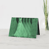 ZUSTER Maid of Honor Uitnodiging GROENE jurken (Achterkant)