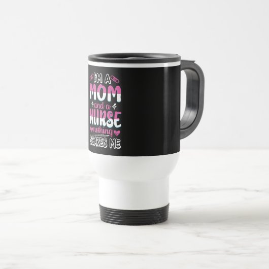 Zuster Mam Travel Mug Reisbeker (Voorkant rechts)