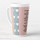 Zuster Marshmallow Hearts Latte Mok (Linkerhoek)