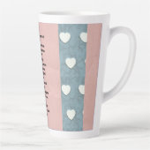 Zuster Marshmallow Hearts Latte Mok (Rechts)