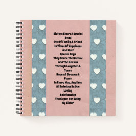 Zuster Marshmallow Hearts Notitieboek