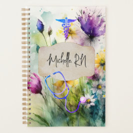 Zuster Medical Roze Floral Gezondheidszorg Medisch Planner