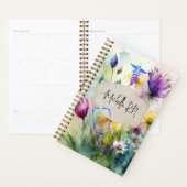 Zuster Medical Roze Floral Gezondheidszorg Medisch Planner (Display)