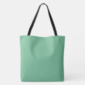 Zuster Medical Scrubs Light Green AOPLT Tote Bag (Achterkant)