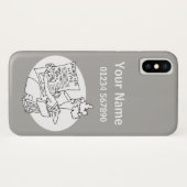Zuster - Medical Theme Cartoon Case-Mate iPhone Case (Achterkant (horizontaal))