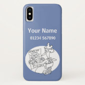 Zuster - Medical Theme Cartoon Case-Mate iPhone Case (Achterkant)