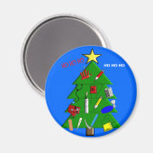 Zuster-/medische Kaarten voor kerstmis en geschenk Magneet (Voorkant / Achterkant)