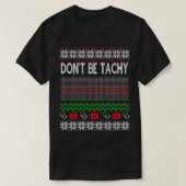 Zuster met een lelijk kerstshirt voor kerstmis is t-shirt (Design voorkant)