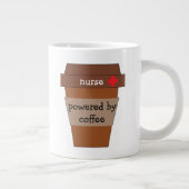 Zuster met koffie grote koffiekop (Rechts)