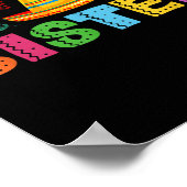 Zuster Mexicaans Feest Verjaardagsfeest Thema Matc Poster (Hoek)