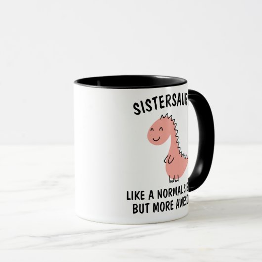 Zuster-Mok | Sistersaurus | Mok zuster Dinosaur (Voorkant rechts)