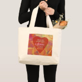 Zuster naast elkaar grote tote bag (Voorkant (product))