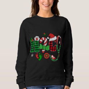 Zuster NICU Kerststethoscoop Santa Hat Buffalo Trui