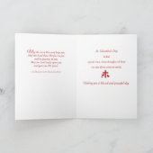 Zuster, Nun Valentijnsdag Blessings Heart Feestdagen Kaart (Binnen)