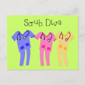 Zuster- of medische cadeautjes aan toonder briefkaart (Voorkant)