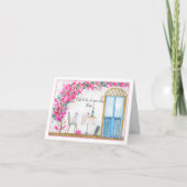 Zuster Ooh La Poodle Paris Verjaardag Kaart (Voorkant)