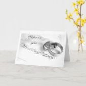 ZUSTER OP JE TROUWDAG-LIEFDE / GELACH KAART (Gele Bloem)