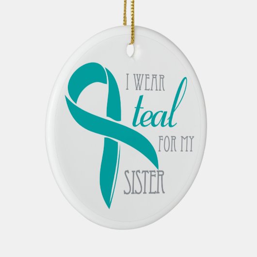 Zuster - Ovarian Cancer Ornament (Rechts)