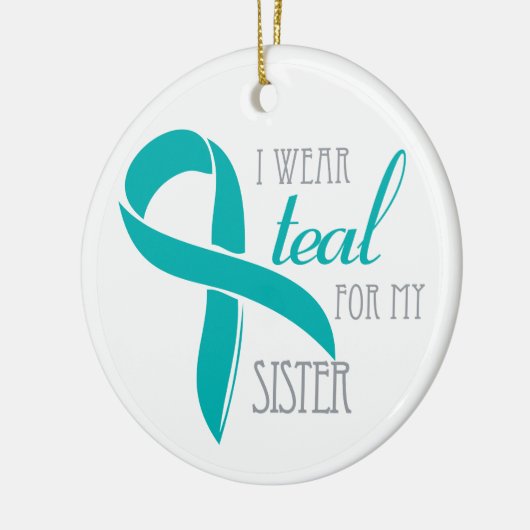 Zuster - Ovarian Cancer Ornament (Links)