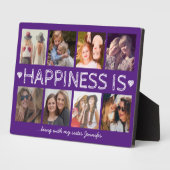 Zuster Paars 8 Foto collage Fotoplaat (Zijkant)